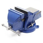 Etau d'atelier 125 mm base tournante heavy duty Etau d'atelier 125 mm base tournante heavy duty