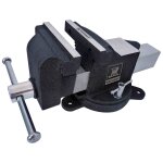 Etau établi métal peugeot ebt125 125 mm pivotant incassabe Etau établi métal peugeot ebt125 125 mm pivotant incassabe