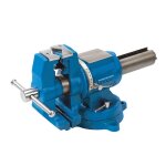 Etau multifontions 125 mm multiusages orientable et pivotant