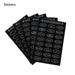 Etiquettes autocollantes pour botes d'assaisonnement, pour tableau noir, pour garde - manger russe, ...
