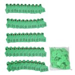 étiquette d'oreille de vache en tpu, 100 pièces, avec numéro 001 à 100, accessoire d'élevage de ferme, ... étiquette d'oreille de vache en tpu, 100 pièces, avec numéro 001 à 100, accessoire d'élevage de ferme, ...