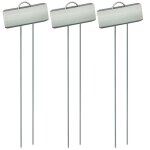 Etiquettes de plantes en m�tal, panneaux de plantes en pot de fleurs de jardin, panneaux de plantes imperm�abl ...