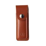 Etui en cuir �pais pour couteaux - marron