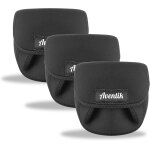 Etui protection moulinet peche spinning baitcasting trolling, 3 pieces, neoprene, resistance a l'eau ...