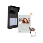 Evicom - kit interphone vid�o soul 1 appel avec moniteur wifi noir gs5110 / art4w / l