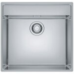 Evier � encastrer inox avec plage de robinetterie - maris mrx 210 - 50 - vidage manuel franke