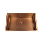 Evier sous - plan luisina legato ev620 finition inox pvd cuivre Evier sous - plan luisina legato ev620 finition inox pvd cuivre