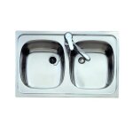 Evier - teka - 10103011 - 2 bacs - inox - rectangulaire