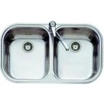 Evier - teka - stylo 2c - inox - 2 bacs - rectangulaire Evier - teka - stylo 2c - inox - 2 bacs - rectangulaire