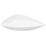 Evier triangulaire céramique blanc 64, 5 x 45, 5 x 11, 5 cm Evier triangulaire céramique blanc 64, 5 x 45, 5 x 11, 5 cm