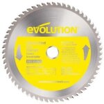 Lame pour scie circulaire - evolution - evoblade 230 ss - acier inoxydable - 60 dents - 230 mm