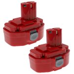 Extensilo 2x batteries compatible avec makita dk1016dl, dk1021dl, dk1024d, dk1033dl, bmr100 outil �lectrique ...