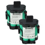 Extensilo 2x batteries remplacement pour husqvarna 586576201 (5865762 - 01), 574476801 (5744768 - 01) ...