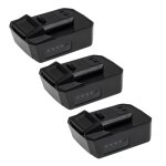 Extensilo 3x batteries compatible avec hilti pr 3 - hvsg, pr 3 - hvsg a12, sf 2 - a, sf 2h - a, sf 2 ...