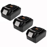 Extensilo 3x batteries compatible avec makita bdf451, bdf451rfe, bdf451z, bdf452, bdf452rfe outil �lectrique ...