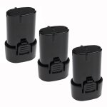 Extensilo 3x batteries compatible avec makita td020, td020d, td020ds, ml705 flashlight, td020dse outil ...