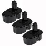 Extensilo 3x batteries remplacement pour dewalt de9096, de9098, de9095, de9039, dc9096, de9503, dc9099 ...