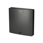 Extracteur d'air simple flux carr� felix 100 mm anthracite 500. 110. 100 horoz