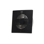 Extracteur d'air simple flux carr� helix 120 mm noir 500. 060. 005 horoz