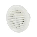 Extracteur dair simple flux rond airymax 3 100 mm blanc 502. 100. 100 horoz