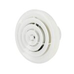 Extracteur dair simple flux rond airymax 4 100 mm blanc 502. 200. 100 horoz