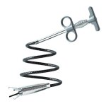 Extracteur de dragage de canalisations d'egout, pince flexible, outil de prelevement de bouchons de canalisati ...