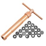 Extrudeuse en argile pour poterie, bricolage, fondant, gâteau, pâte visqueuse, outil de modélisation, ... Extrudeuse en argile pour poterie, bricolage, fondant, gâteau, pâte visqueuse, outil de modélisation, ...