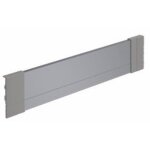 Fa�ade standard tiroir � l'anglaise innotech atira - h 70 mm - argent hettich