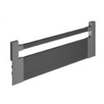Fa�ade de tiroir � l'anglaise - hauteur 144 mm - anthracite hettich