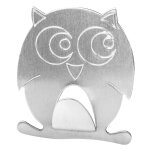 Fackelmann 61271 crochet mural adhsif en forme de hibou, crochet mural, crochet adhsif, crochet pour ...
