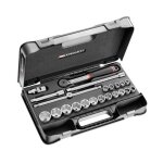 Facom coffret douilles 1 / 2  6 pans en pouces - 22 pices - s. 161 - 2p6u