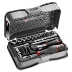 Facom coffret douilles 1 / 4 6 pans en pouces et embouts - 31 pièces - r. 161 - 4p6u Facom coffret douilles 1 / 4 6 pans en pouces et embouts - 31 pièces - r. 161 - 4p6u