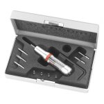 Facom composition tournevis dynamomtrique micro - tech - embouts de vissage - a. 300mtj1