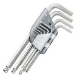 Facom - jeu de 9 cles males longues 6 pans inox - 83shst. jp9a Facom - jeu de 9 cles males longues 6 pans inox - 83shst. jp9a