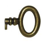 Fausse cl rgence zamak finition laitonn vieilli - cadap - 1361 / 2v