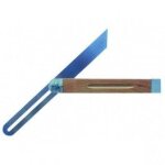 Fausse equerre lame acier t. bois