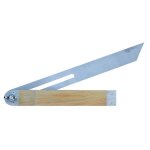 Fausse équerre de menuisier 250 mm - talon plastique Fausse équerre de menuisier 250 mm - talon plastique