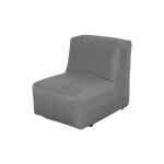 Fauteuil de détente gonflable balloon en pvc - gris Fauteuil de détente gonflable balloon en pvc - gris