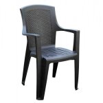 Fauteuil eden rattan anthracite
