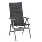 Fauteuil de jardin pliant lafuma zen - it becomfort - gris fonc