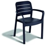 Fauteuil de jardin tisara graphite allibert