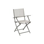 Fauteuil modula - taupe chin� et mastic
