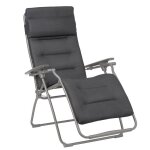 Fauteuil relax pliant lafuma futura becomfort - gris fonc�