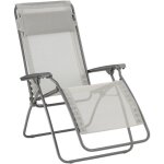 Fauteuil relax zro gravit r clip - chaise longue pliante terrasse et jardin - toile batyline rsistante ...