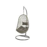 Fauteuil suspendu bologna gris - jardideco