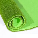 Faux rouleau de pelouse de jardin extérieur, tapis de gazon el, décor de balcon et de terrasse, 50x100cm ... Faux rouleau de pelouse de jardin extérieur, tapis de gazon el, décor de balcon et de terrasse, 50x100cm ...