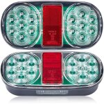 Fchhk - 2x feux arrière pour remorque led 12v 5fonctions eclairage feu arrière remorque etanche ce pour ... Fchhk - 2x feux arrière pour remorque led 12v 5fonctions eclairage feu arrière remorque etanche ce pour ...