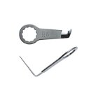 Fein coupeur en forme de l, dentée, pack de 2, 38 mm - 63903209014 Fein coupeur en forme de l, dentée, pack de 2, 38 mm - 63903209014