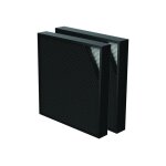 Fellowes aeramaxpro - filtre - pour purificateur d'air - blanc / noir (pack de 2)