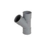 T� femelle - femelle pvc simple Ø 50 � 45 nicoll